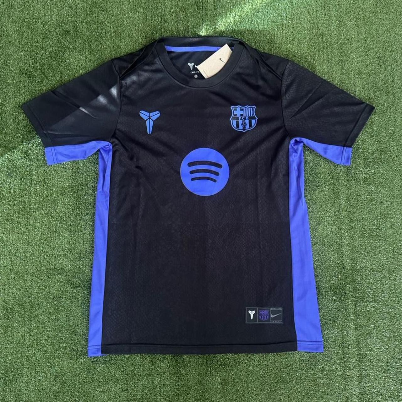 Fc Barcelona 25/26 Pre Match / Warm Up Jersey Black Mamba Kobe Jersey Collaboration Training