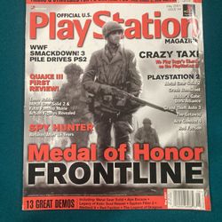 MAY 2001 PSM PLAY STATION video game magazine MEDAL OF HONOR - FRONTLINE (F3-BX8