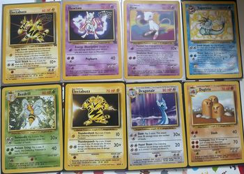 Vintage Pokémon Trading Cards