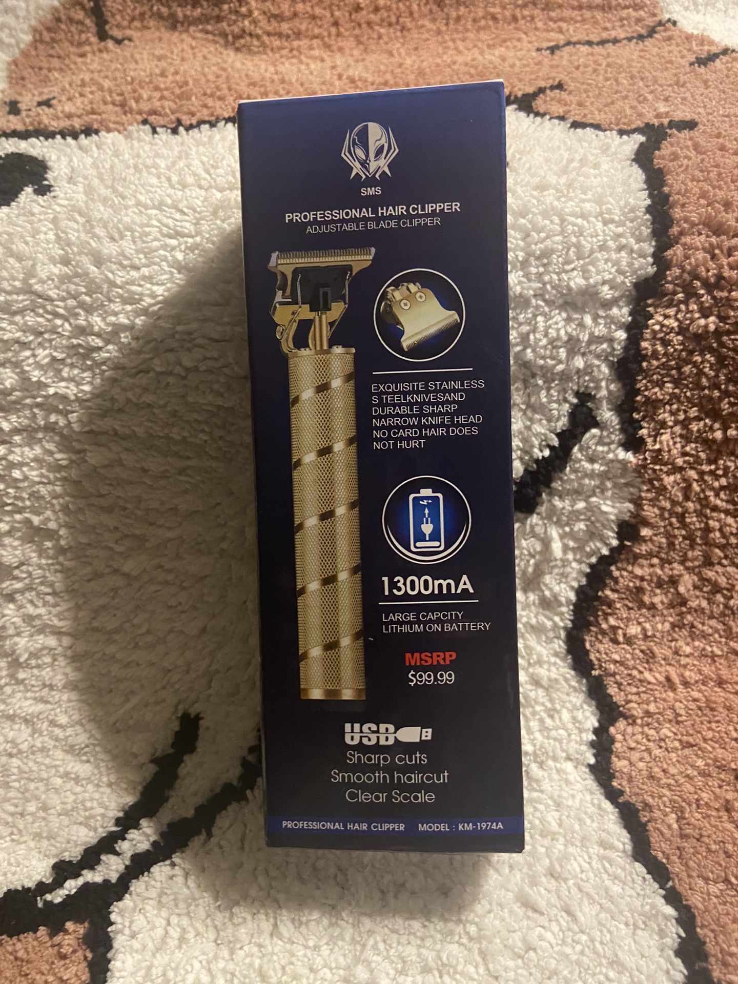 Brand New professional hair, clippers in the color gold