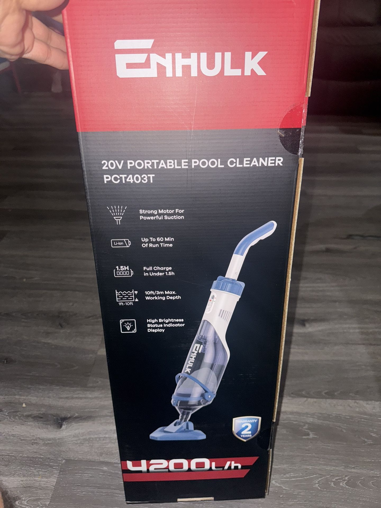 Enhulk 20v Portable Pool Cleaner