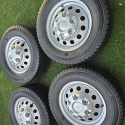 4 2026 FORD TRANSIT RIMS&TIRES 235-65R16 CONTINENTAL TIRES