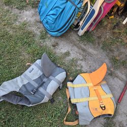 Dog Life Jacket x2