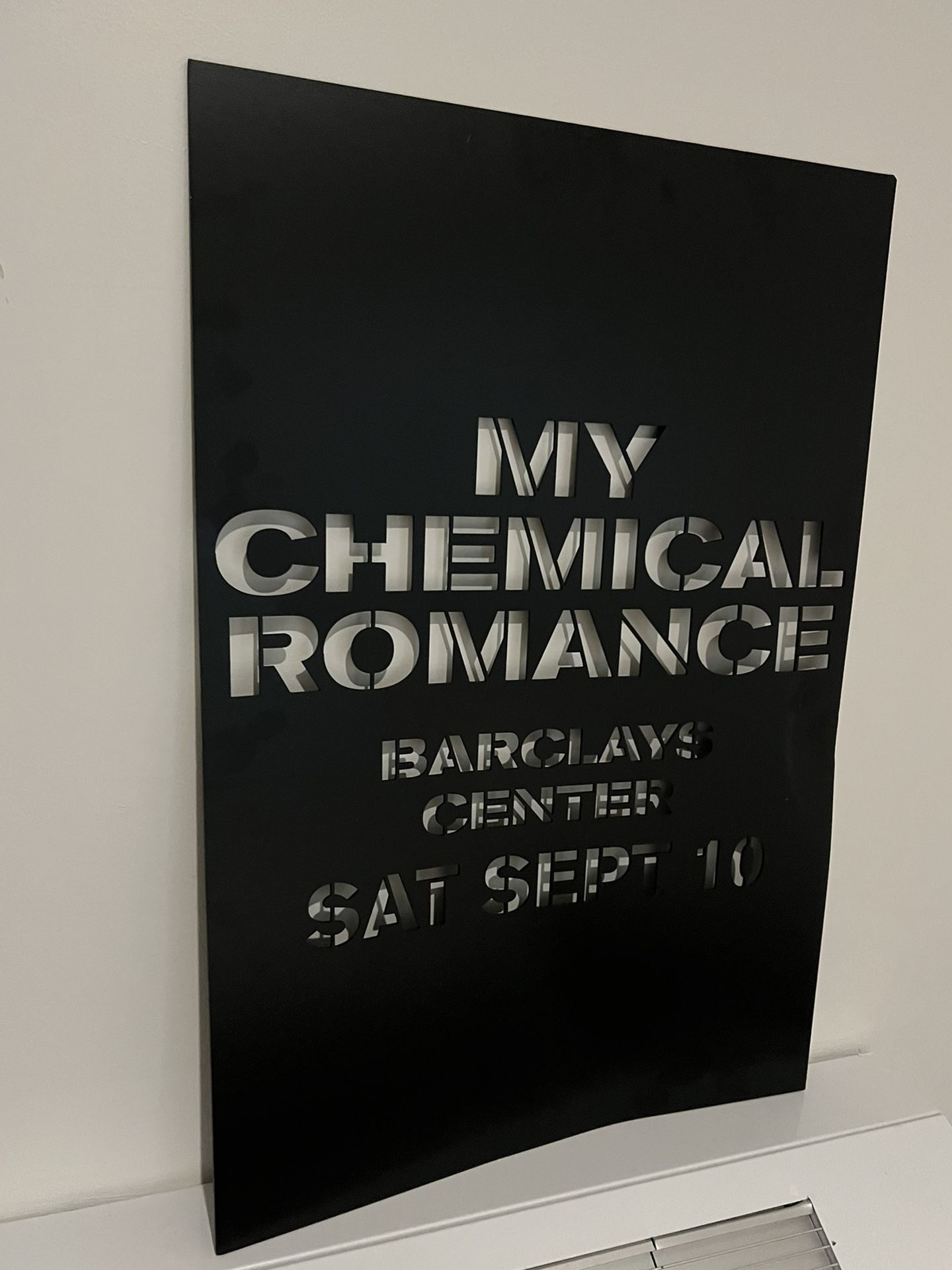 Rare My Chemical Romance Poster Stencil Barclays Center
