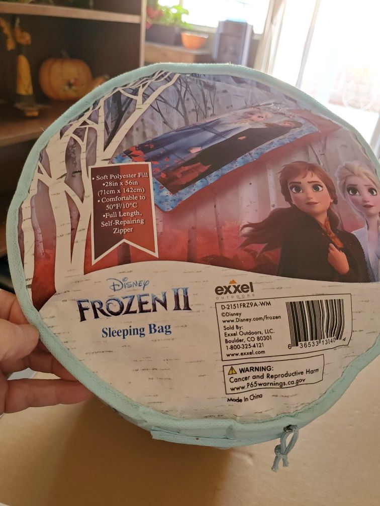 Disney Frozen II indoor sleeping bag