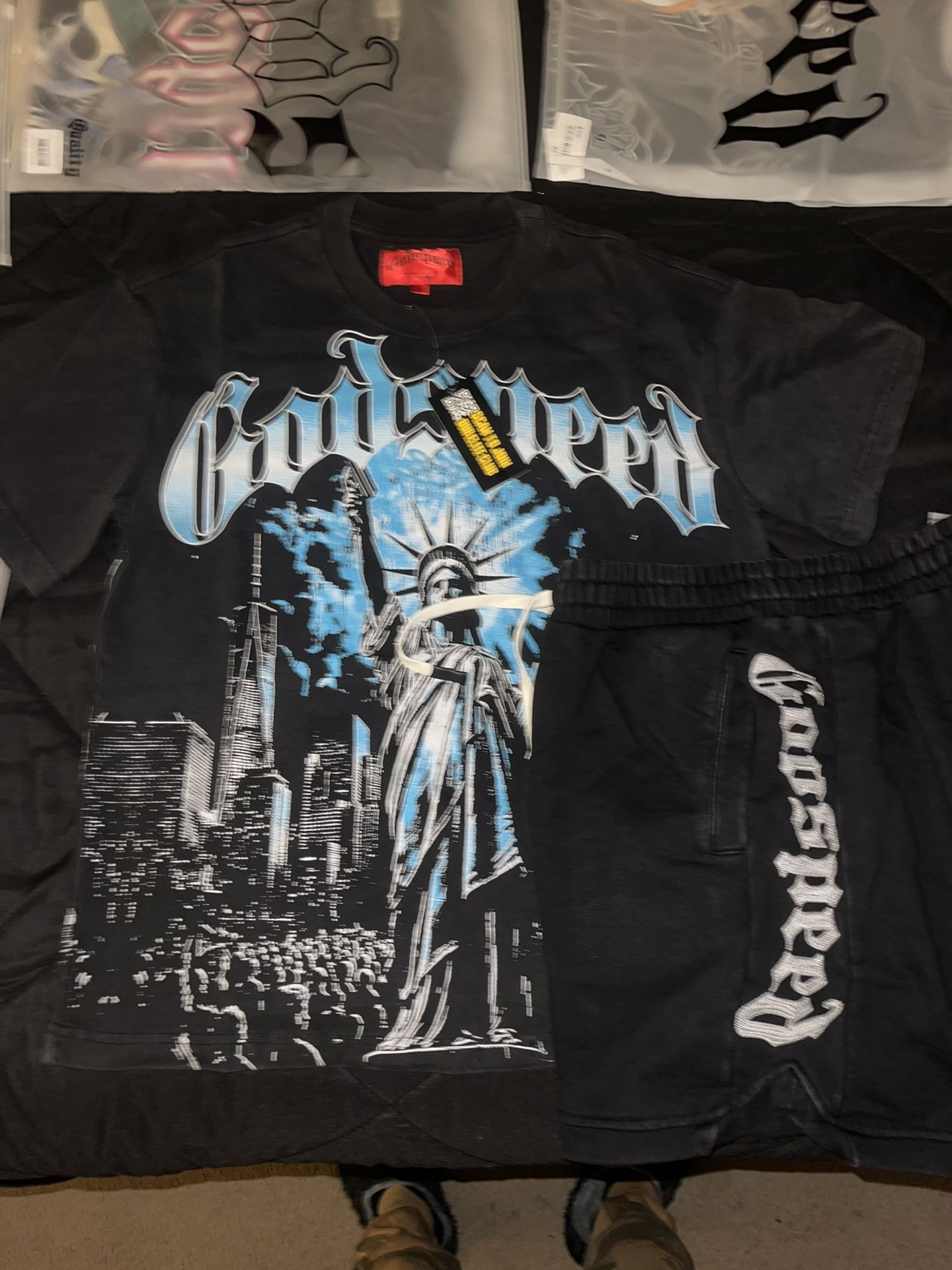 Godspeed Shirt & Shorts Sz Med New W Tags 