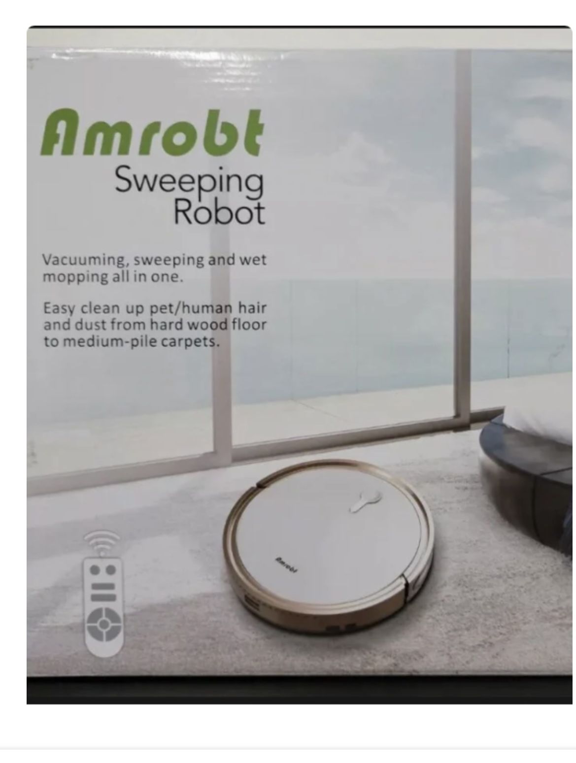 A robot  Sweeper Robot