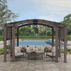 Sunjoy 13.5' x 11.5' Kenwood Aluminum Pergola
ADO #:CST-10605
Brand New .Price is Firm.