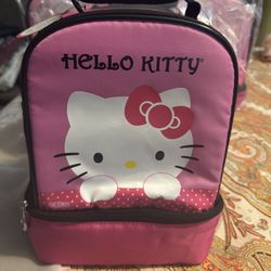 New!!!! Hello Kitty Lunch Bag Lunch Box
