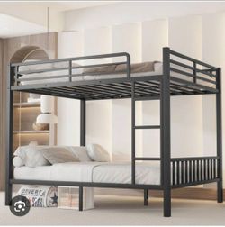 Twin bunk bed