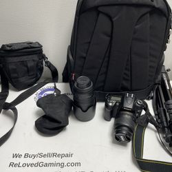 Nikon D90 -  2 Lenses - Full Camera Set - Excellent Condition - For Sale Or Trade