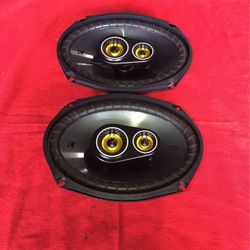 Kicker CSC693 6”x9” 3 Way Speakers 2 Pairs