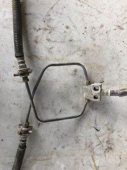 2001 Yamaha Warrior front brake line