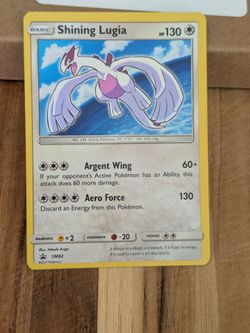 Shining Lugia SM82 Sun & Moon Promo Holo Near Mint Pokemon Card