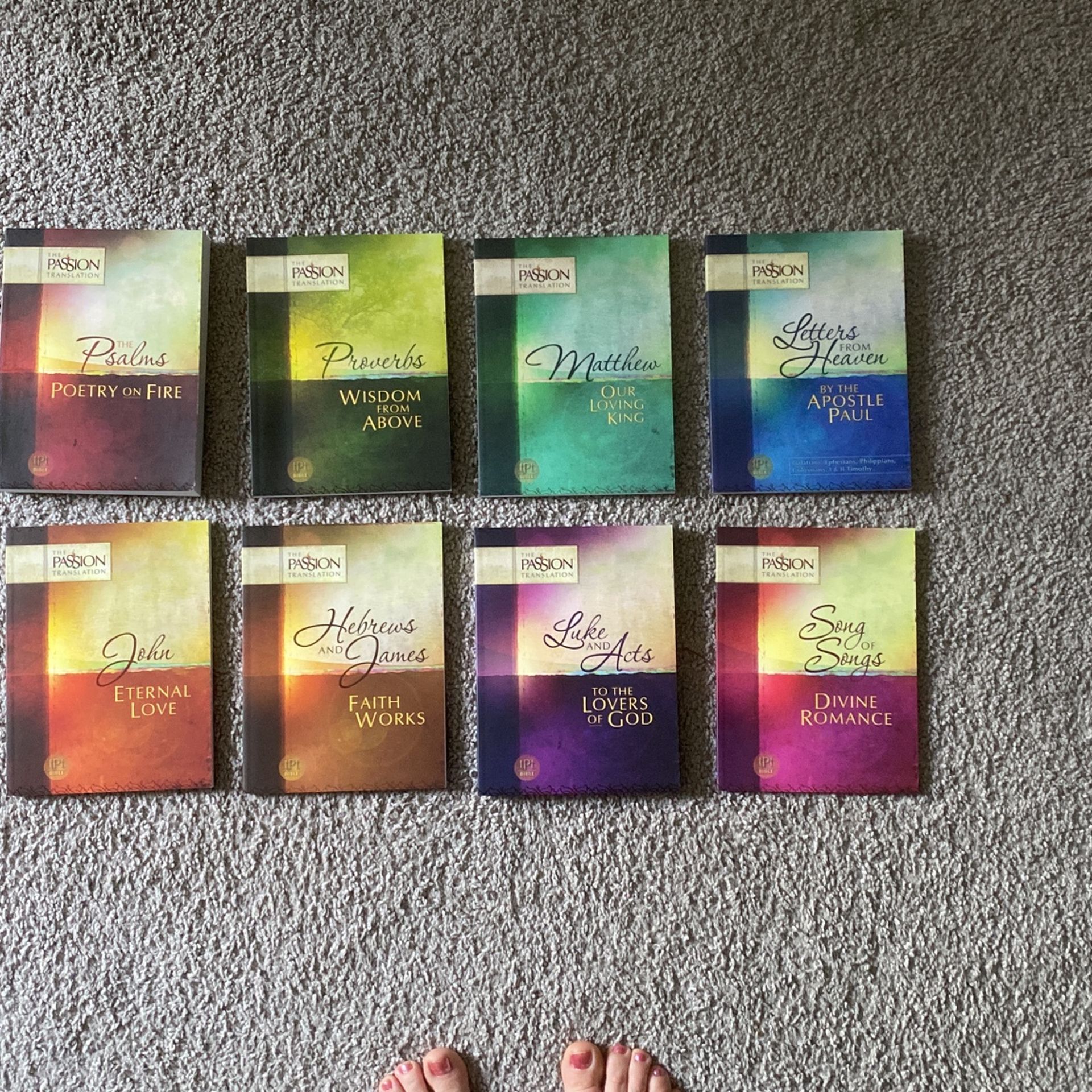 Passion Translation Set Of 8