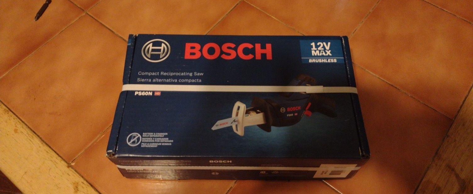 BOSCH PS60N 12V Max Pocket Reciprocating Saw (Bare Tool)