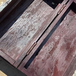 Box with a one drawer