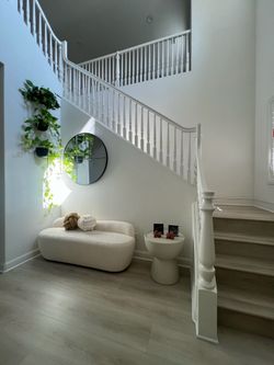 Cb2 white sofa