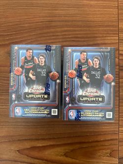 2025/26 Topps Chrome Update Series Basketball Blaster Box