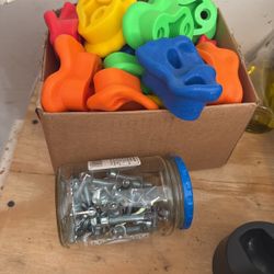 Rock Climbing Pieces and hardware 