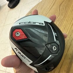 MINT Cobra King Driver F9 SPEEDBACK  10.5° DRIVER HEAD ONLY