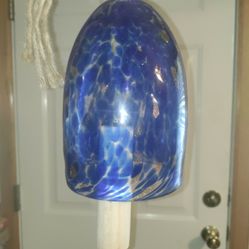 Glass Wind Chime! Brand New! Heavy!