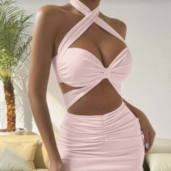 Pink Romantic Dress 