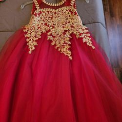 Pageant Party Dress For Girl