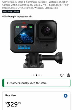 GoPro HERO Action Camera – Open Box, Like New