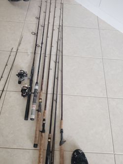 Fishing poles 2 reels