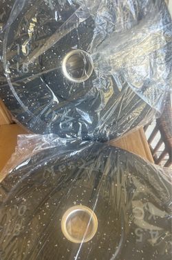 New pair of 10 pounders bumper weights