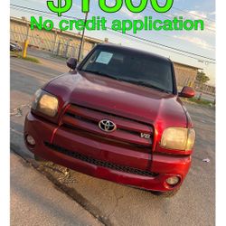 2006 Toyota Tundra No Credit Application 