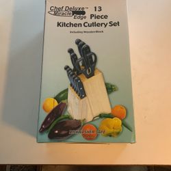 Kitchen Knife Set with Block