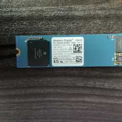 Western Digital SSD 256gb sn530 nvme