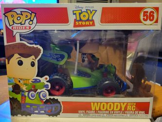 TOY STORY FUNKO POP WOODY WOTH RC 56 DISNEY RETIRED VAULTED