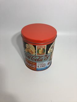 Coca Cola Vintage Tin and Puzzle
