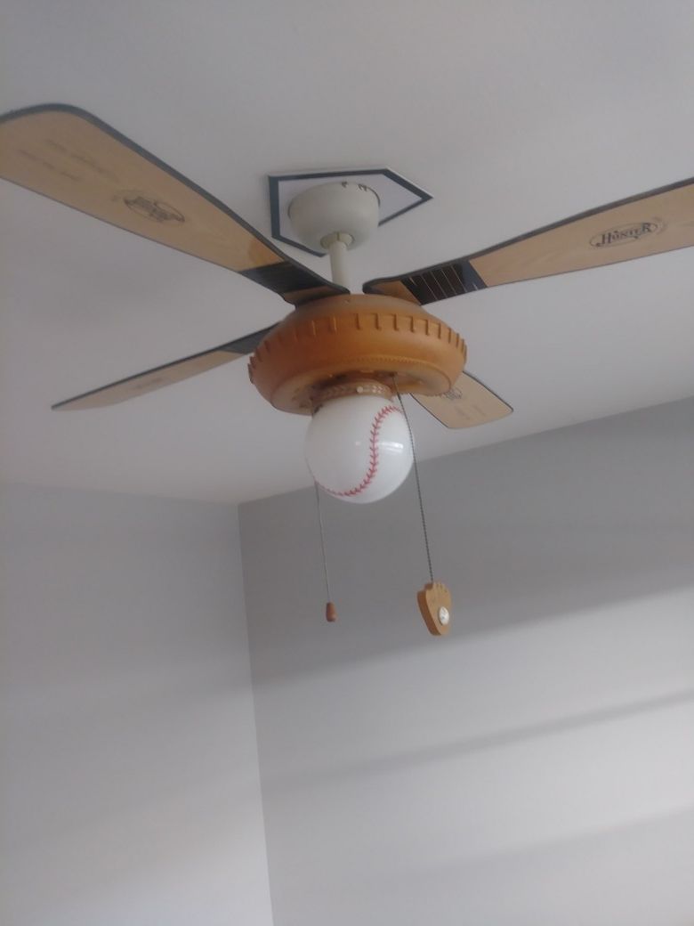 Hampton bay baseball ceiling fan