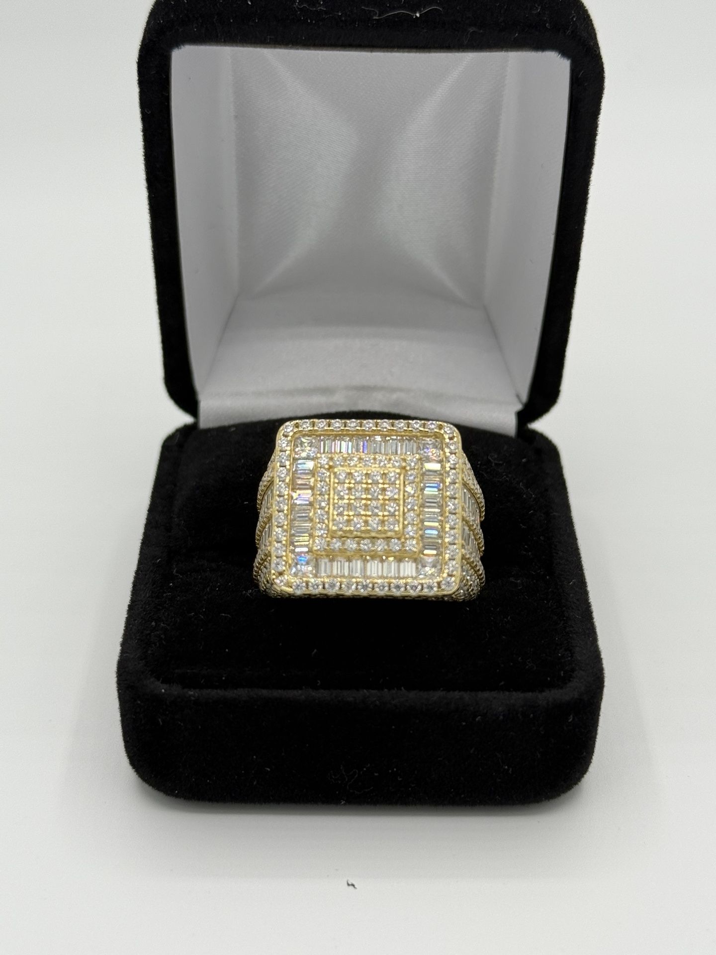 Gold VVS Moissanite Ring