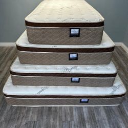 Queen Organic Cloud Edition Europillow Top 12inch Matres!!