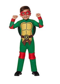 Raphael Costume - Teenage Mutant Ninja Turtles 3T/4T