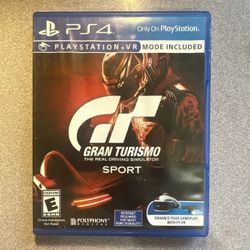 Gran Turismo Ps4 Vr 