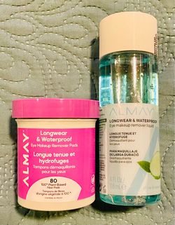 Almay Longwear & Waterproof Eye Makeup Remover Bundle
