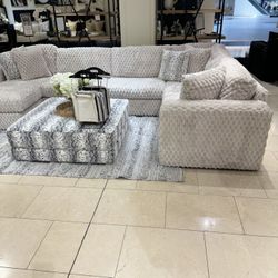 Oversized Cordaroy Sofa Loveseat Sectional 