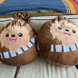 Two Giant Star Wars squishmellos