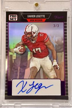 Xavier Legette • 2023 Leaf Pro Set Pure • Auto • PSA-XL1 • 3/3