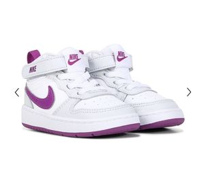 RARE 🔥Nike COURT BOROUGH MID 2 TDV Infant Size 4c New in Box CD7784-009