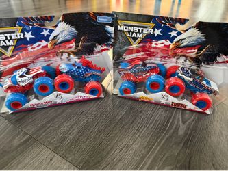 Monster jam stars and stripes