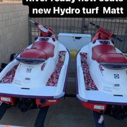 Jetski Gsx Seadoo Jetski Jet Ski Trailer 