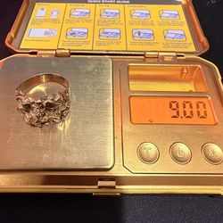 10k Gold Nugget Ring