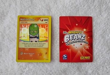 Mighty Beanz Trading Card Game! 39-Card Lot!